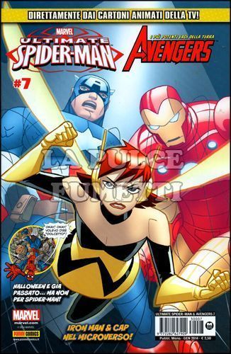 ULTIMATE SPIDER-MAN & GLI AVENGERS #     7